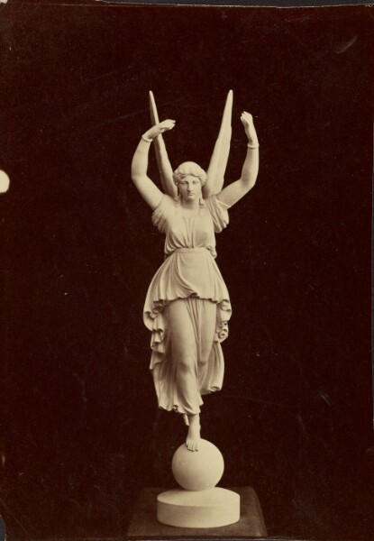 Unknown, [Statue of winged figure]