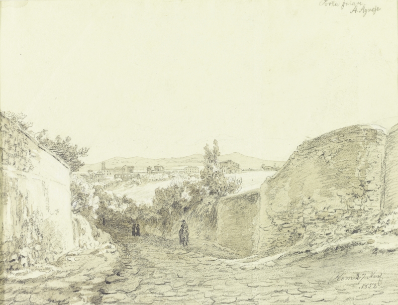 August Matthias (autor) Hagen, Itaalia maastik