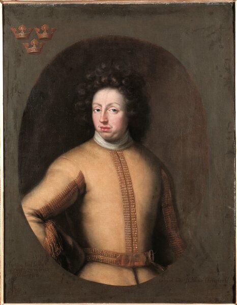 David Klöcker Ehrenstrahl (Attributed to), Karl XI, 1655-1697, kung av Sverige, pfalzgreve av Zweibrücken
