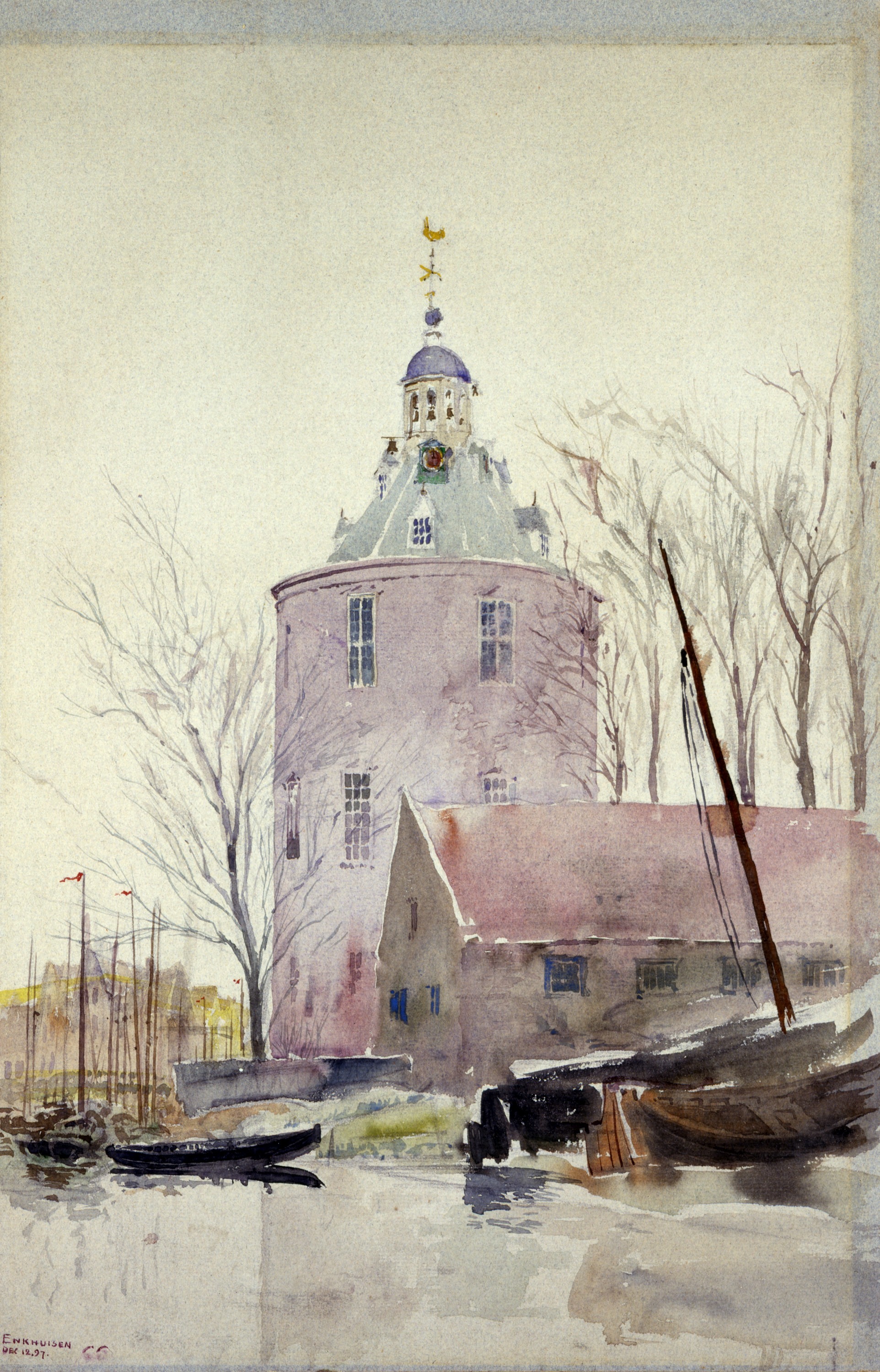 Cass Gilbert, Tower at Enkhuisen, Holland
