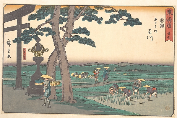 Utagawa Hiroshige, Kakegawa