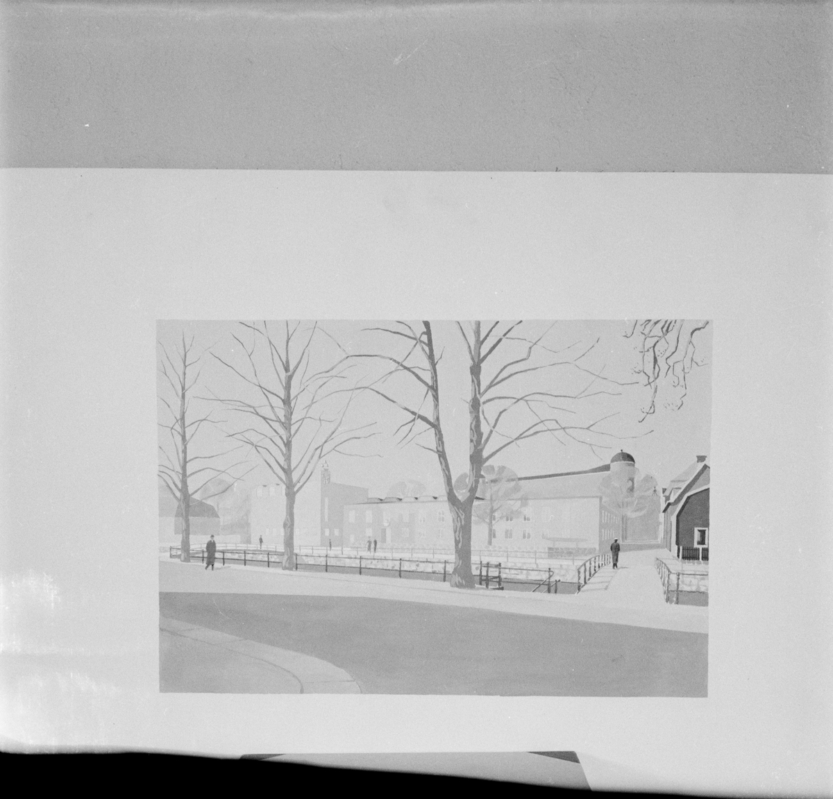 Uppsala-Bild, Arkitekttävling för stadshus, Uppsala 1949