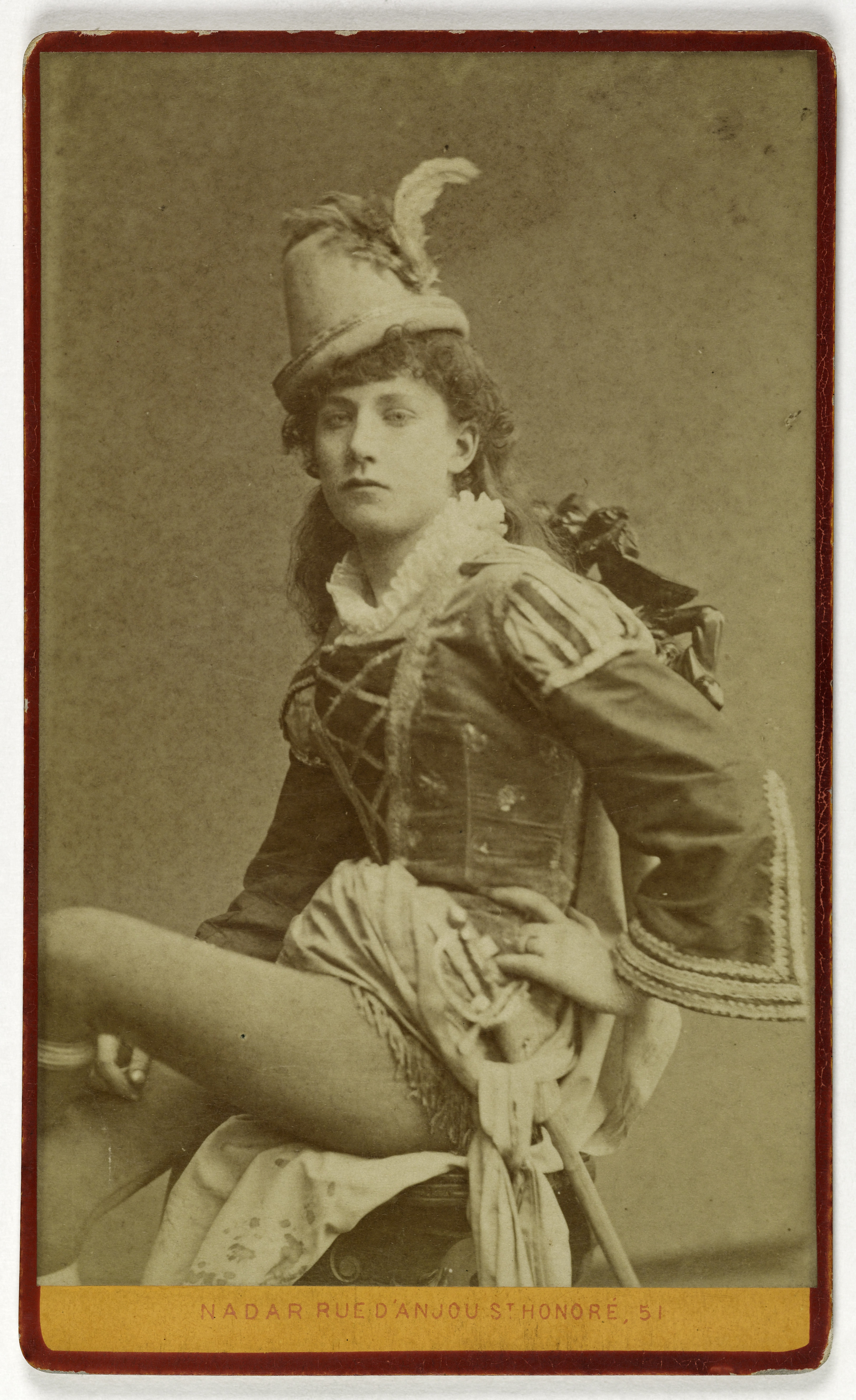 Atelier Nadar, Portrait de Lantelme, (actrice)