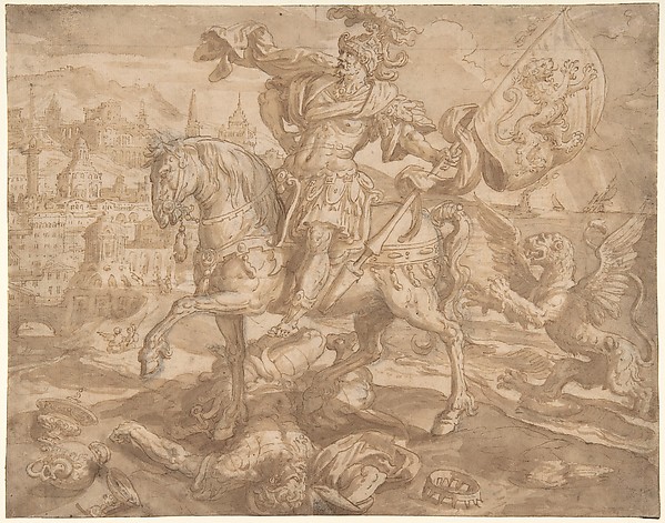 Maerten de Vos, Emperor Ninus