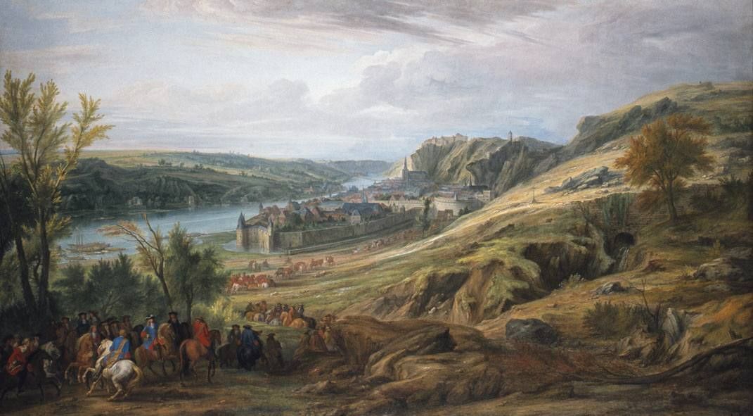 Adam Frans van der Meulen, Der Aufmarsch vor Dinant, 1675 (und Werkstatt)