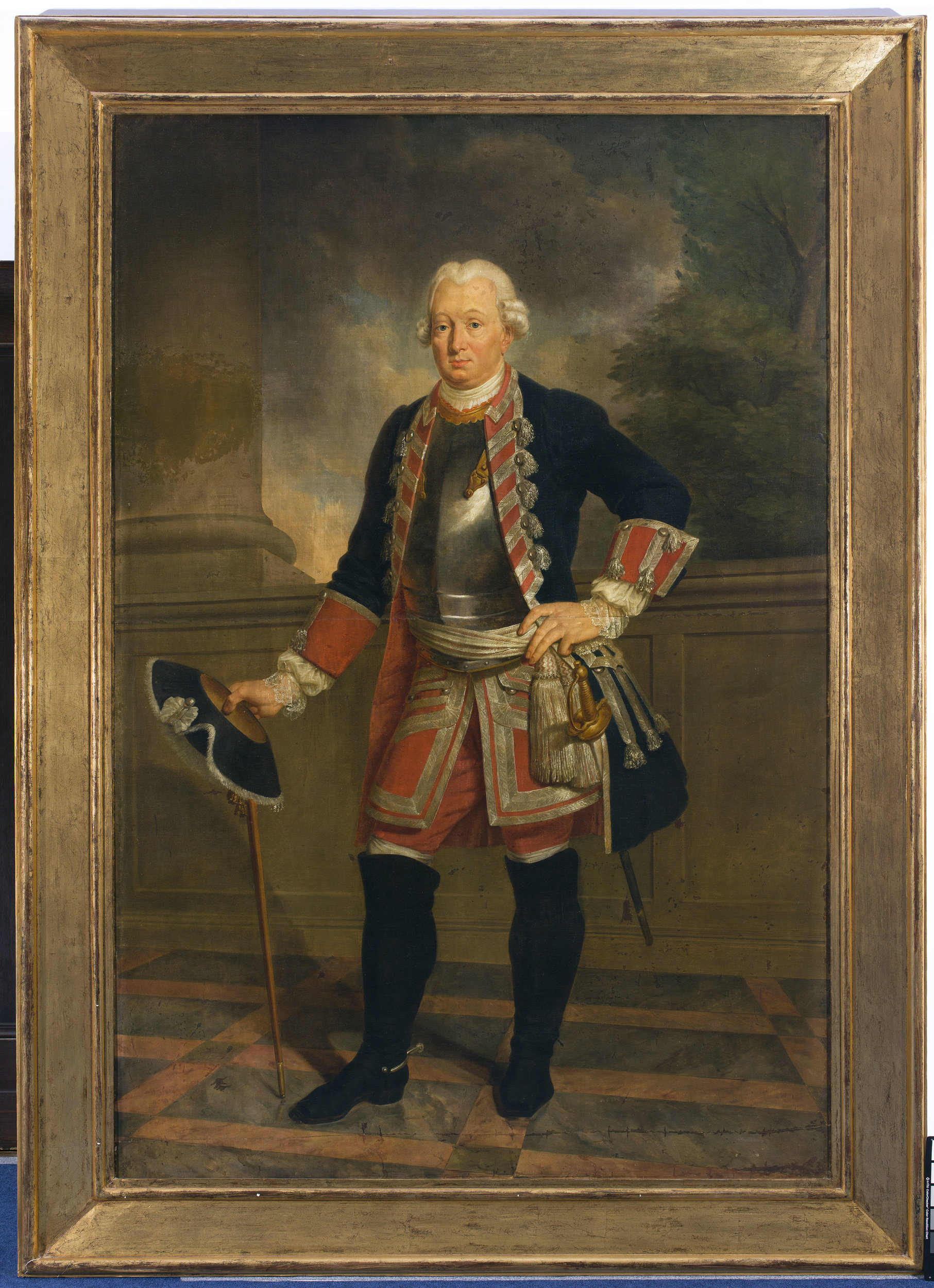 Antoni Brodowski, Portrait of Michał Krasiński (1712–1784), marshal general of Bar Confederation