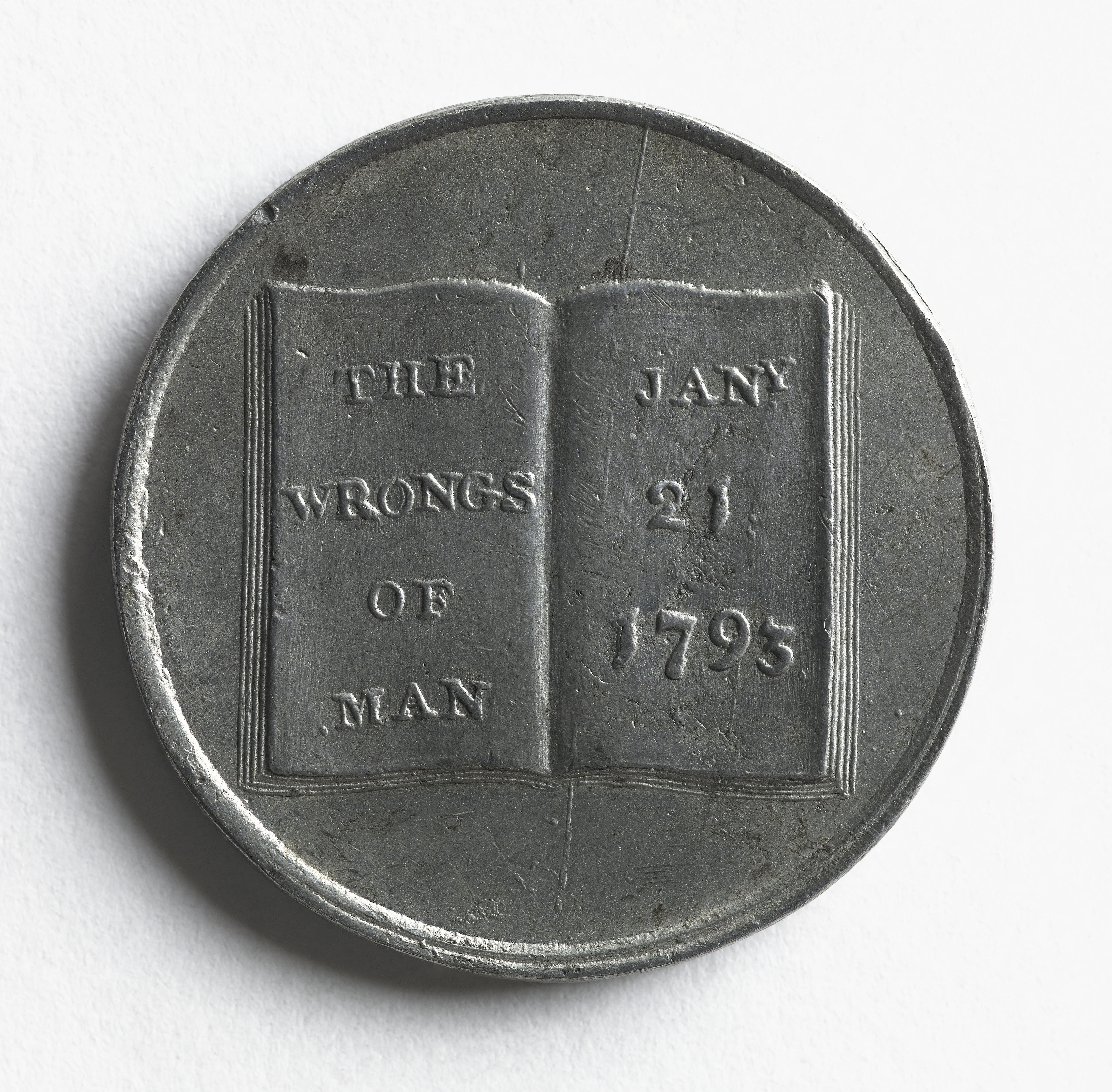 Anonyme, Jeton satirique anglais, 1796