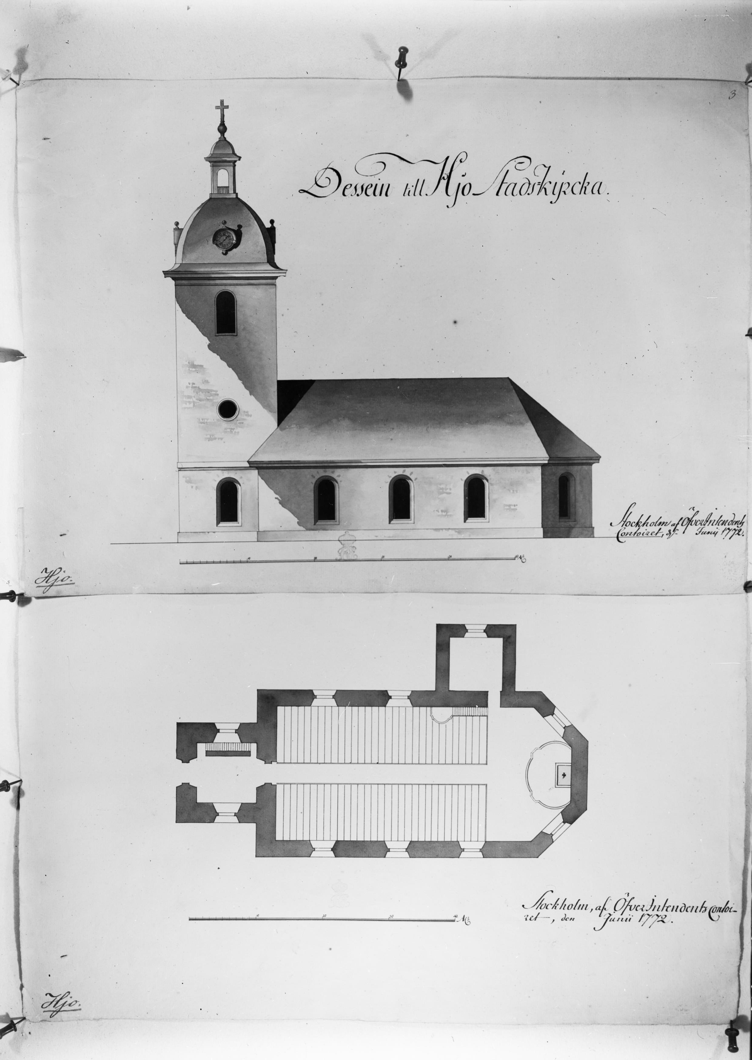 Axel Forssén, Hjo kyrka
