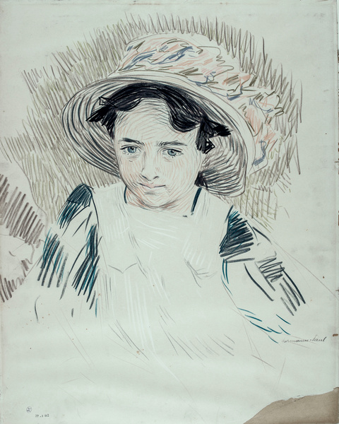 Hermann-Paul, Portrait de fillette