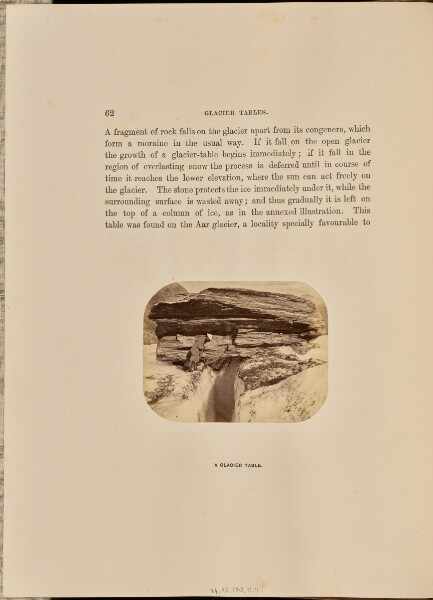 Ernest H. Edwards, A Glacier Table