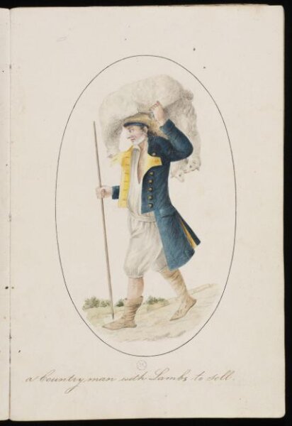 Unknown, Costume of Madeira, 1805