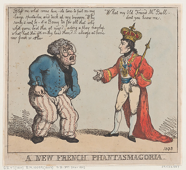 Thomas Rowlandson, A New French Phantasmagoria