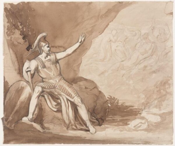 Unknown, Drawing by a member of the Sketching Society