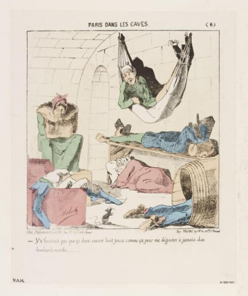 Colomb, B. (Moloch), Paris Dans Les Caves