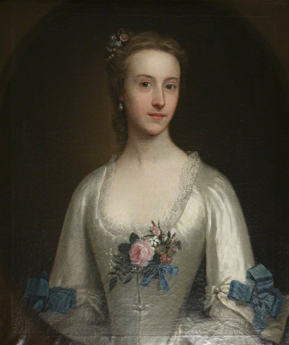 Unknown artist, An Unknown Lady, possibly Miss White