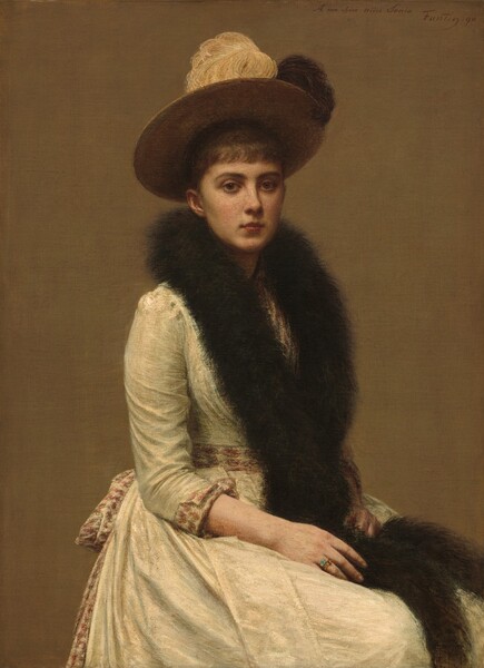 Henri Fantin-Latour, Portrait of Sonia