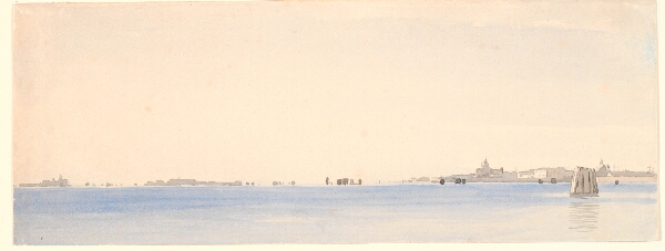 P.C. Skovgaard, Venedig set fra Lagunen