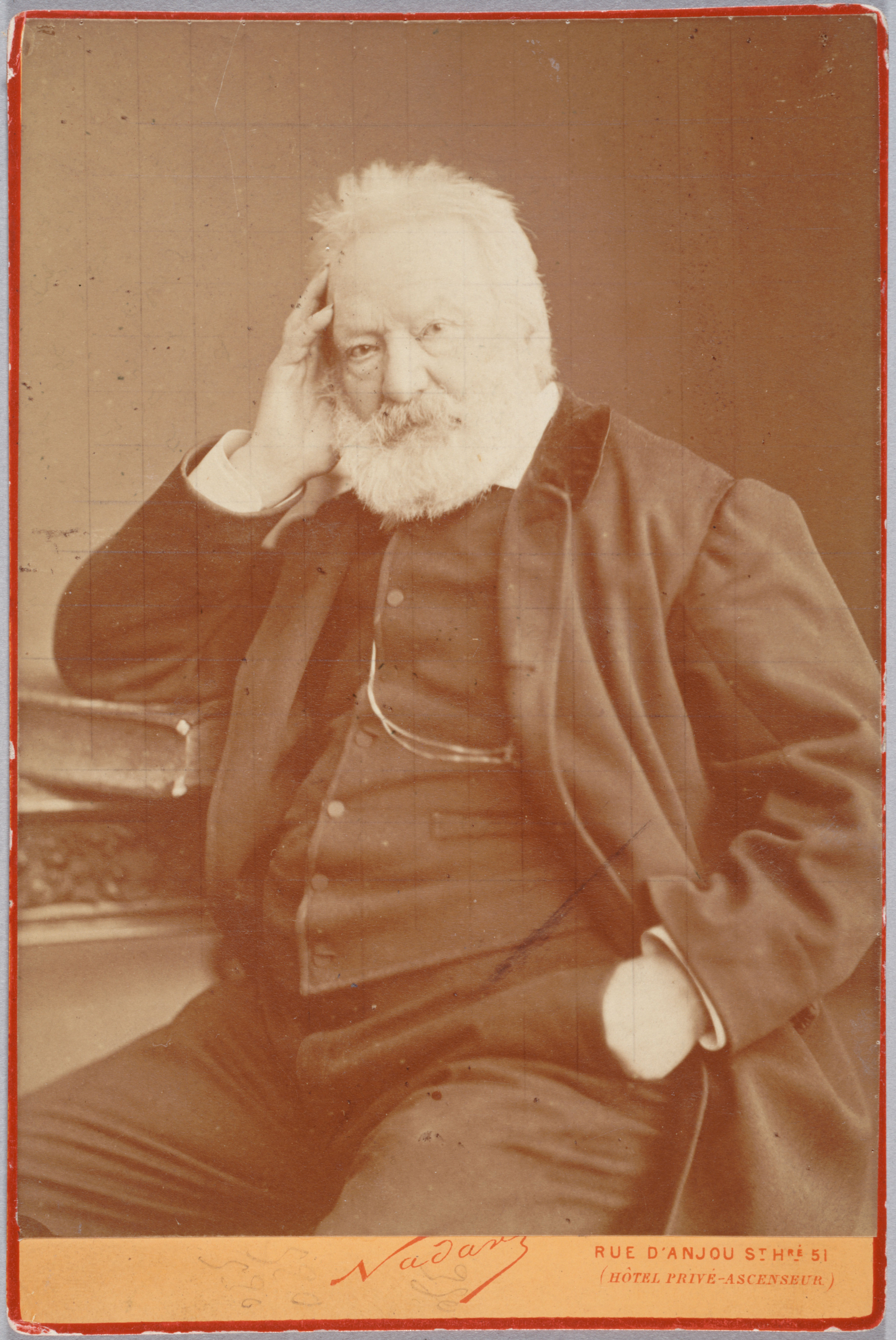 Nadar, Victor Hugo, 1878