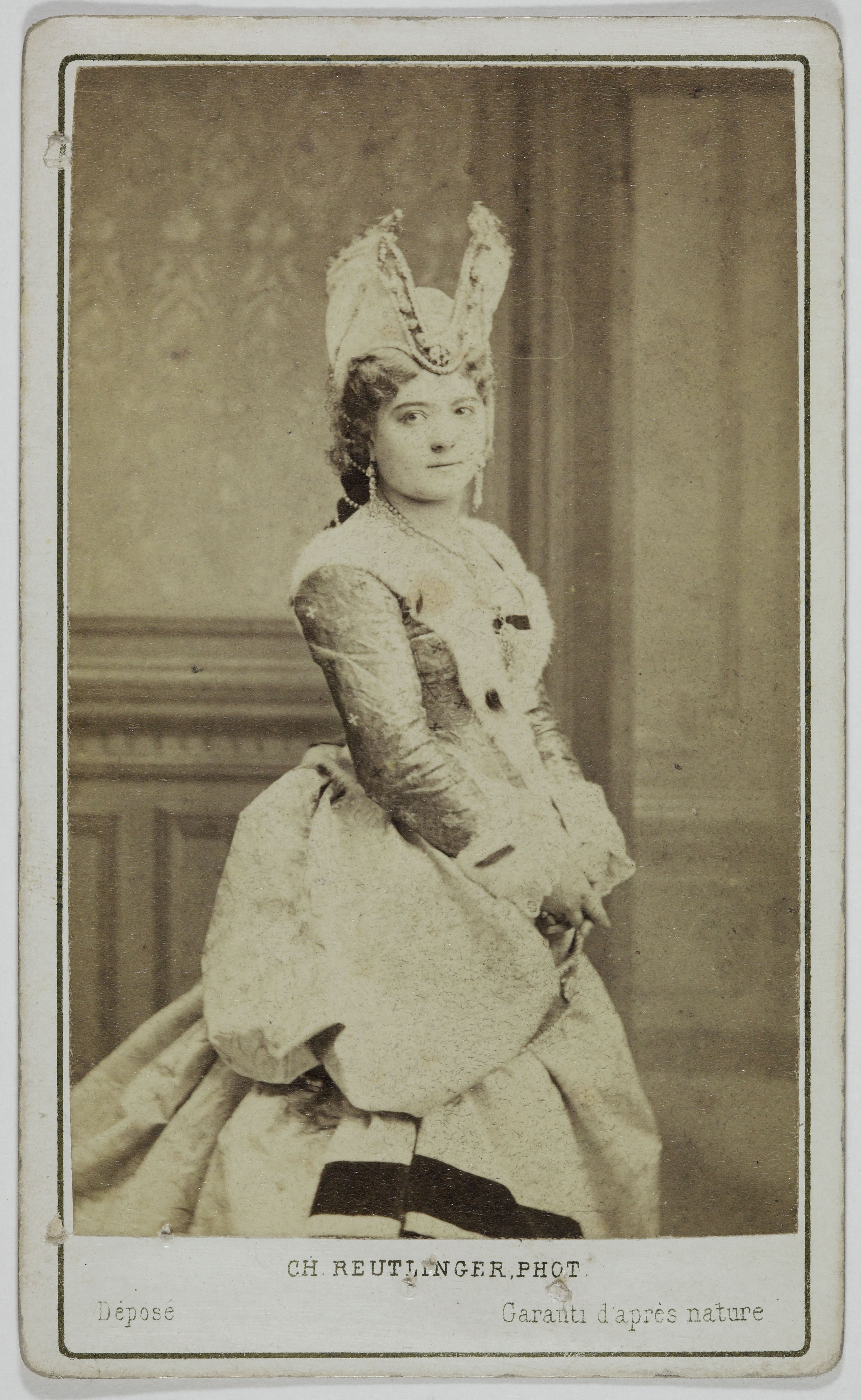 Charles Reutlinger, Portrait d'Aimée, (danseuse)