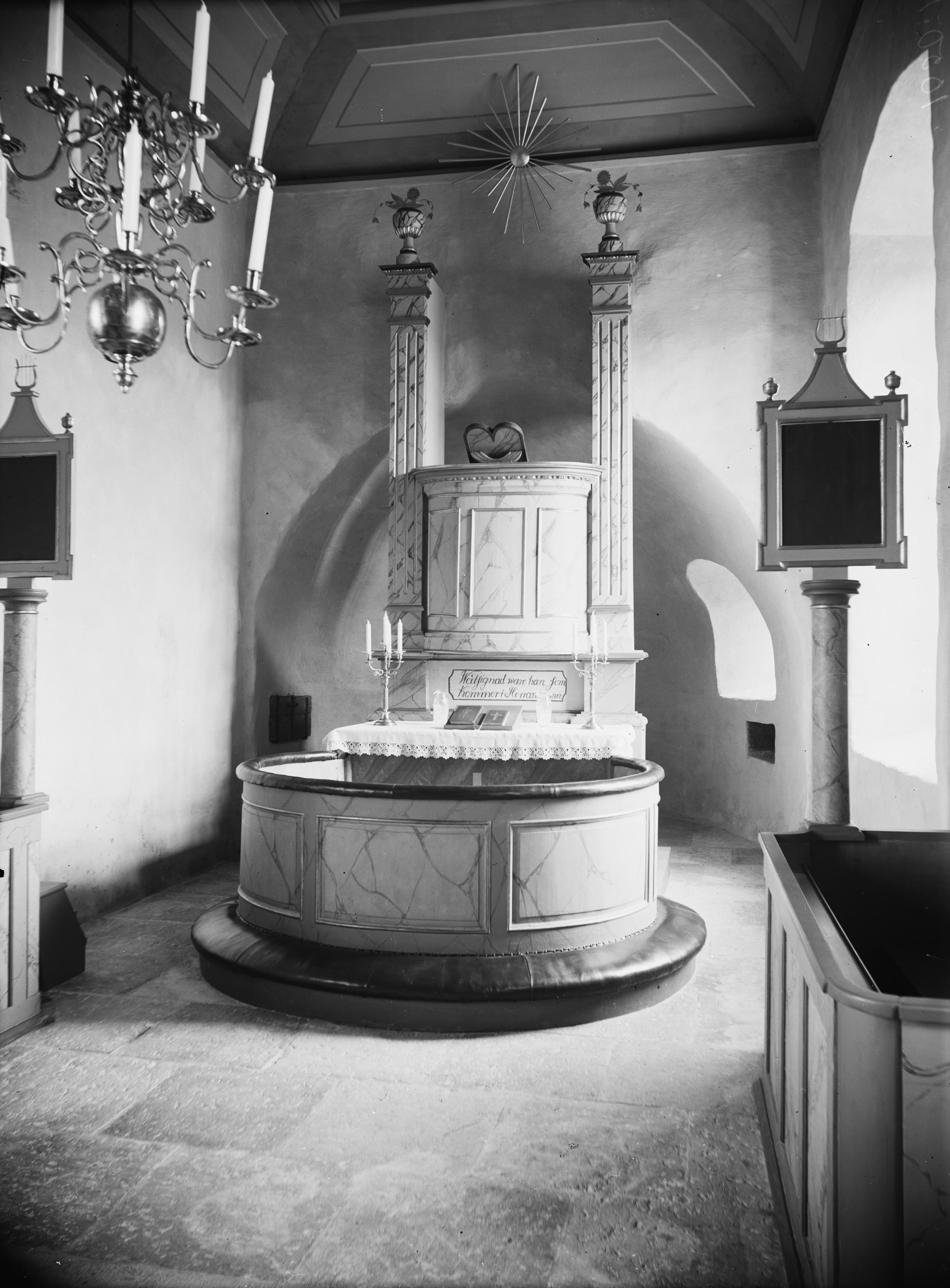 Axel Forssén, Skeby kyrka