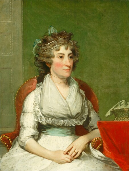 Gilbert Stuart, Catherine Yates Pollock (Mrs. George Pollock)