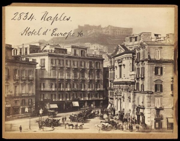 Francis Frith, Naples.  Hotel d'Europe etc.