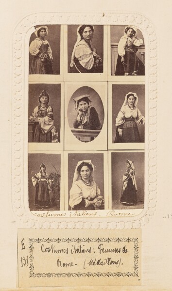Unknown, Costumes italiens. Rome