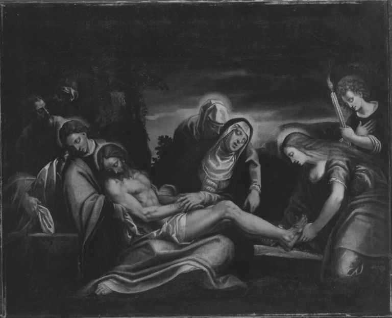 Jacopo Bassano, Die Beweinung Christi (?)