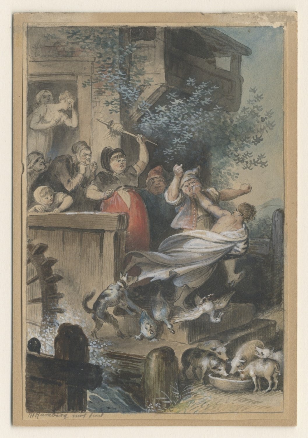 Johann Heinrich Ramberg, Der Müllerin Verrat