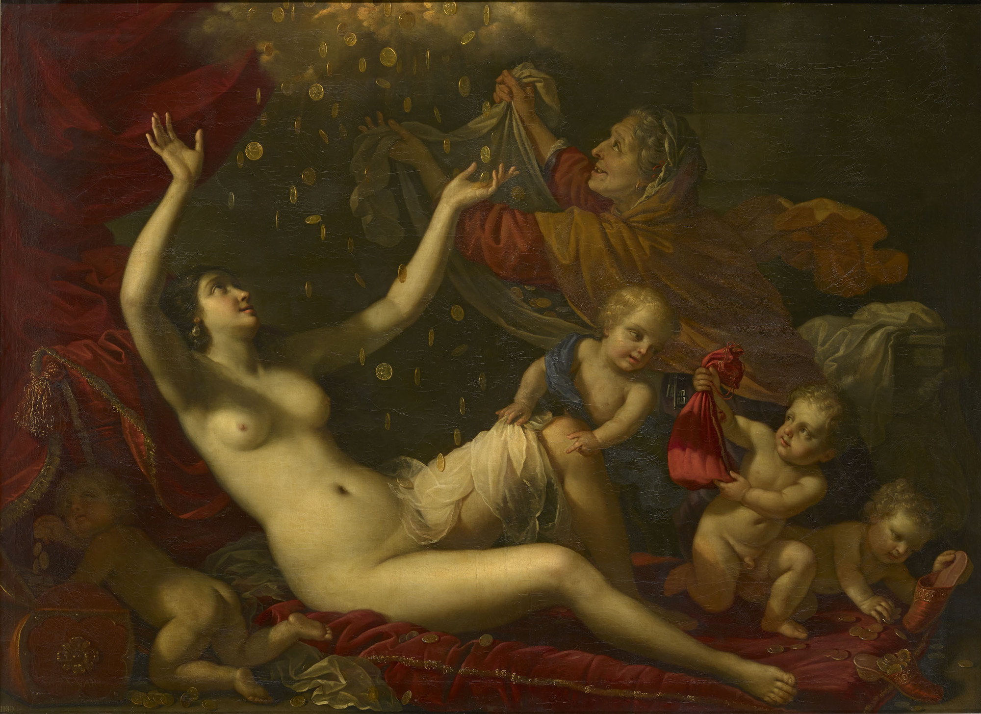 Benedetto Gennari II, Danaë Receiving the Shower of Gold