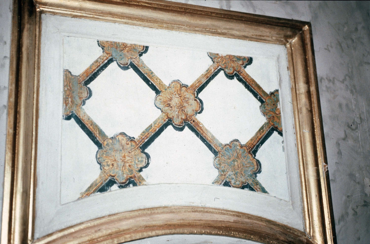 Rune Hammarling, Målning i Skuttunge kyrka, Skuttunge socken, Uppland 1988