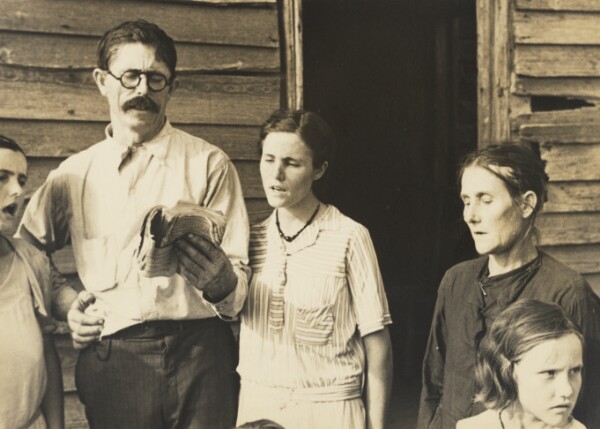 Walker Evans, Alabama Tenant Farmer Family Singing Hymns / The Tengle Family, Hale County, Alabama / The Ricketts Family Singing Hymns