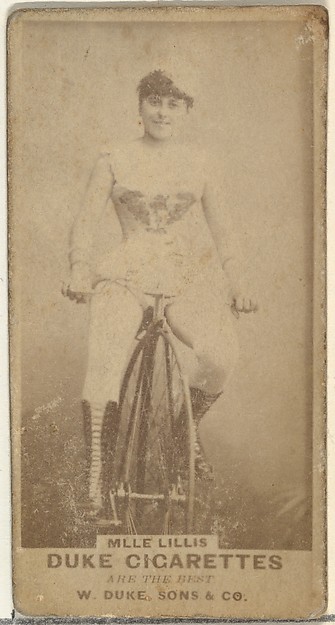 W. Duke, Sons & Co., Mlle. Lillis, from the Actors and Actresses series (N145-7) issued by Duke Sons & Co. to promote Duke Cigarettes
