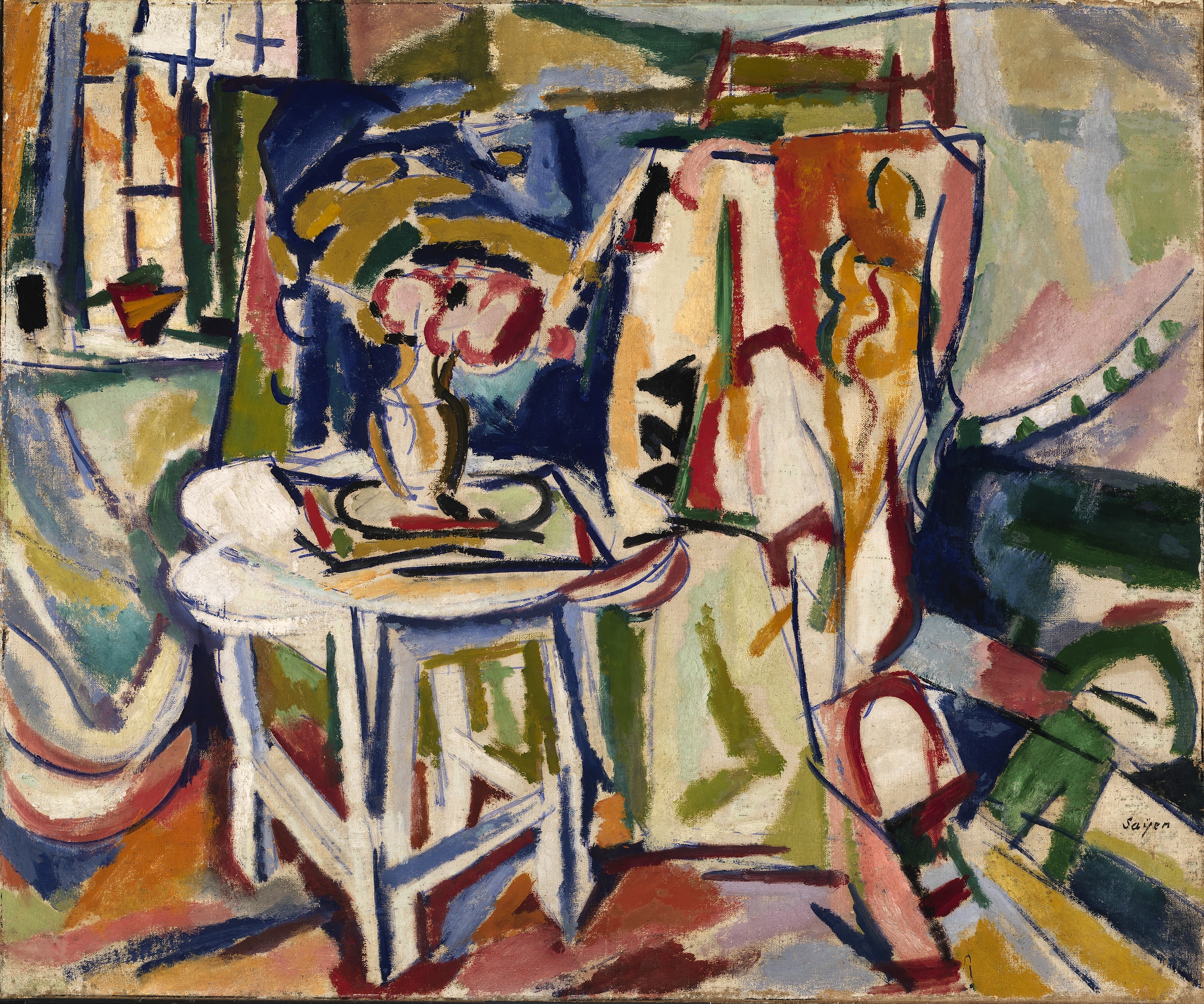 H. Lyman Saÿen, Interior