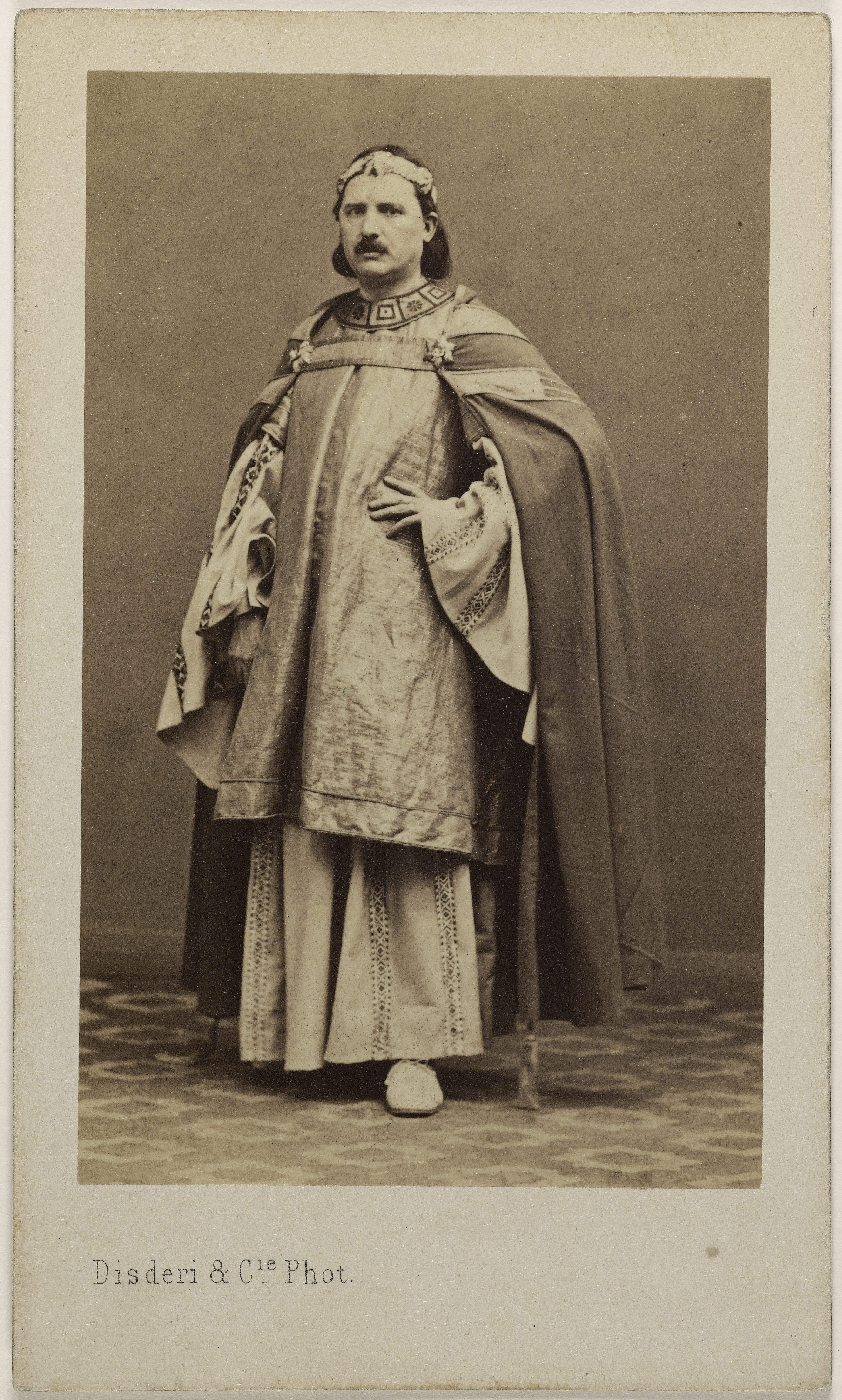 Disderi & Cie, Portrait de Belval, Jules (Jules Bernard Gaffiot, dit), (-1879), chanteur