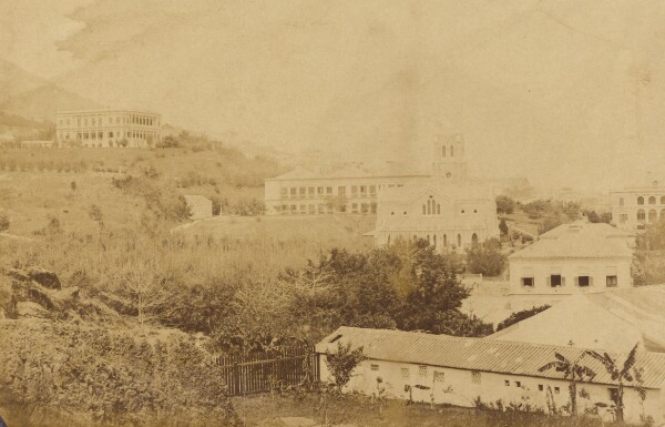 Felice Beato, [View of Hong Kong]