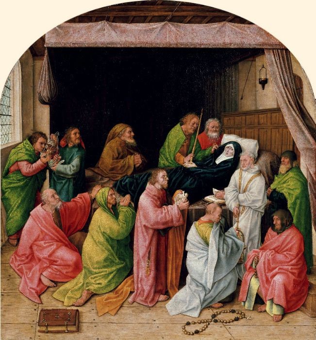Hugo van der Goes, The Dormition, last quarter 15th century