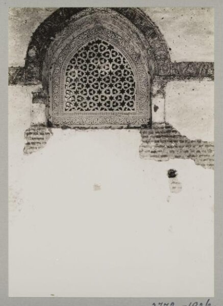 K.A.C. Creswell, Window grille in the mosque of Ahmad ibn Tulun, Cairo