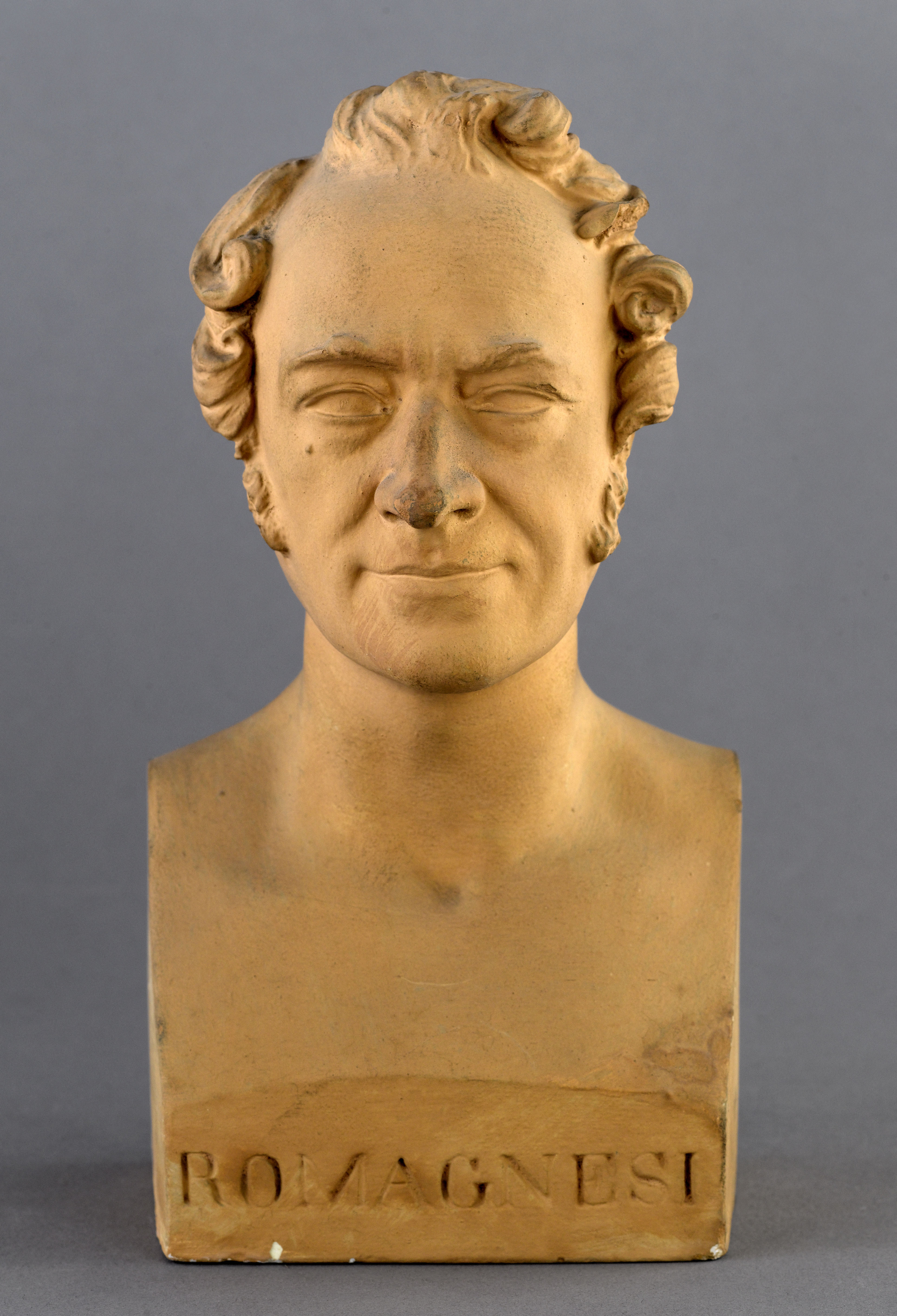 Jean Pierre Dantan, Portrait sérieux du compositeur de romances, Henri Romagnesi (1781-1850)