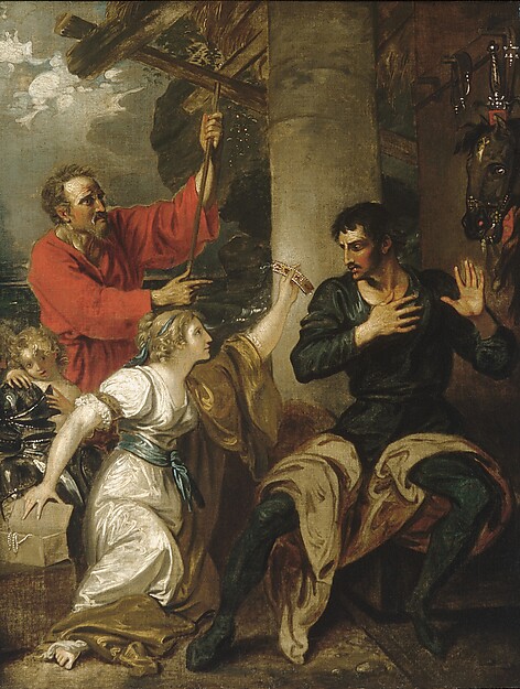 Benjamin West, The Damsel and Orlando