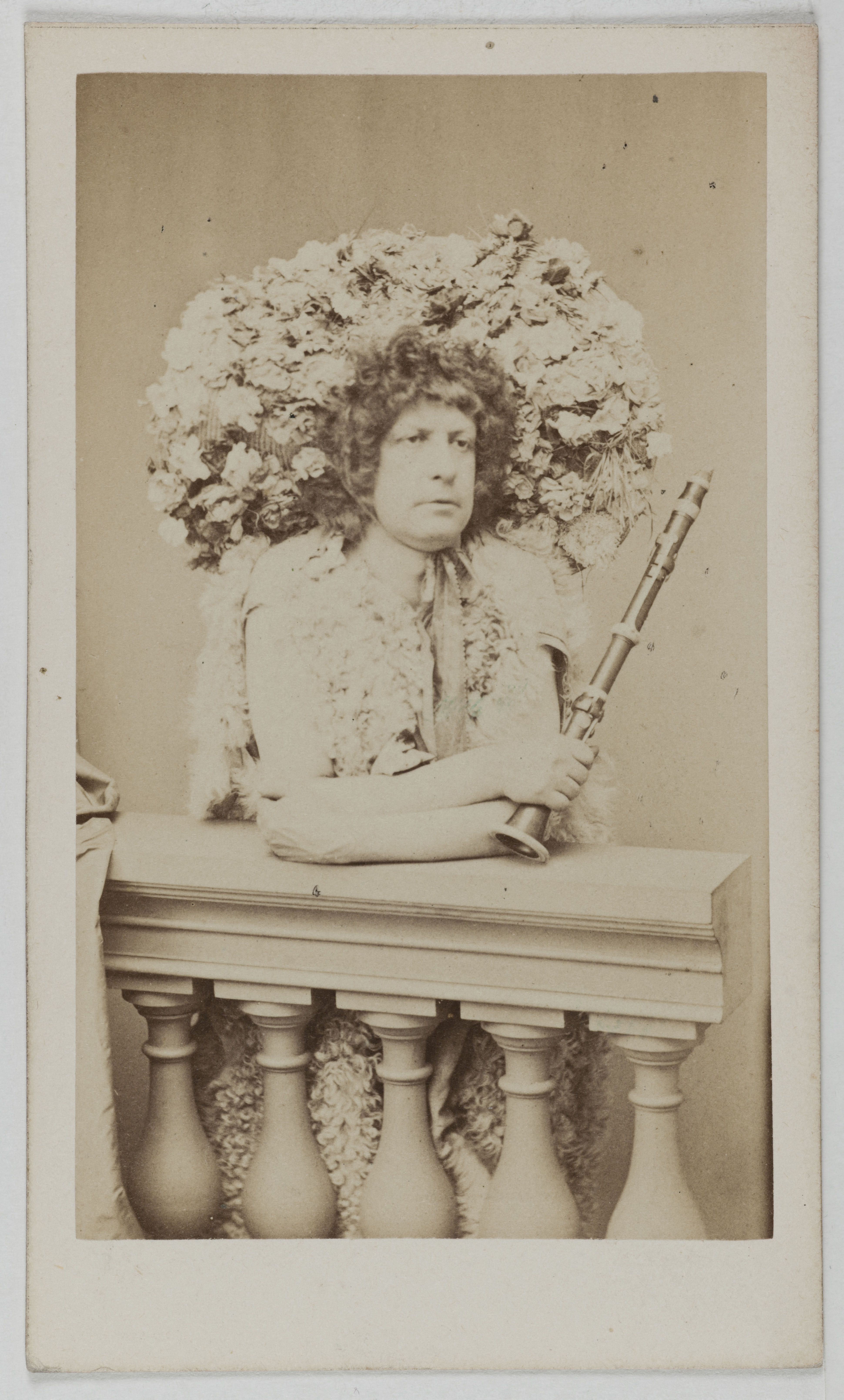 Ulric Grob, Portrait de Léonce, (Édouard Théodore Nicole, dit), (1823-1900), (acteur)