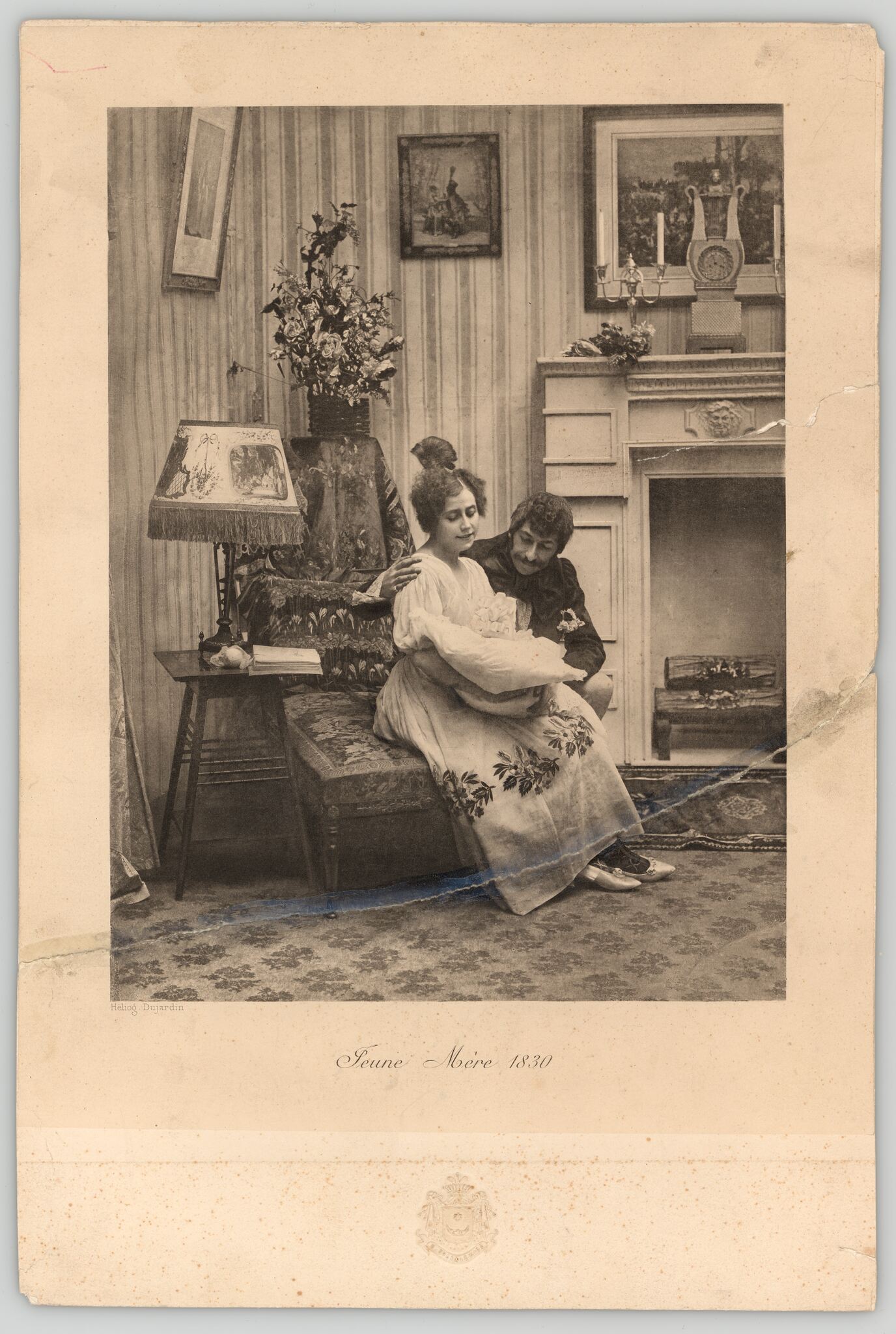 Benediktas Henrikas Tiškevičius, „Jaunoji mama 1830“