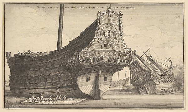 Wenceslaus Hollar, Dutch East Indiaman