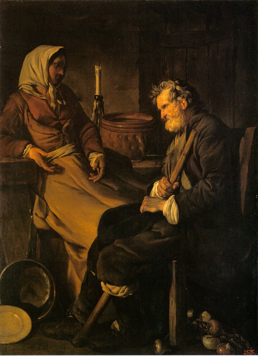 Jean-Baptiste Marie Pierre, Old Man in the Kitchen