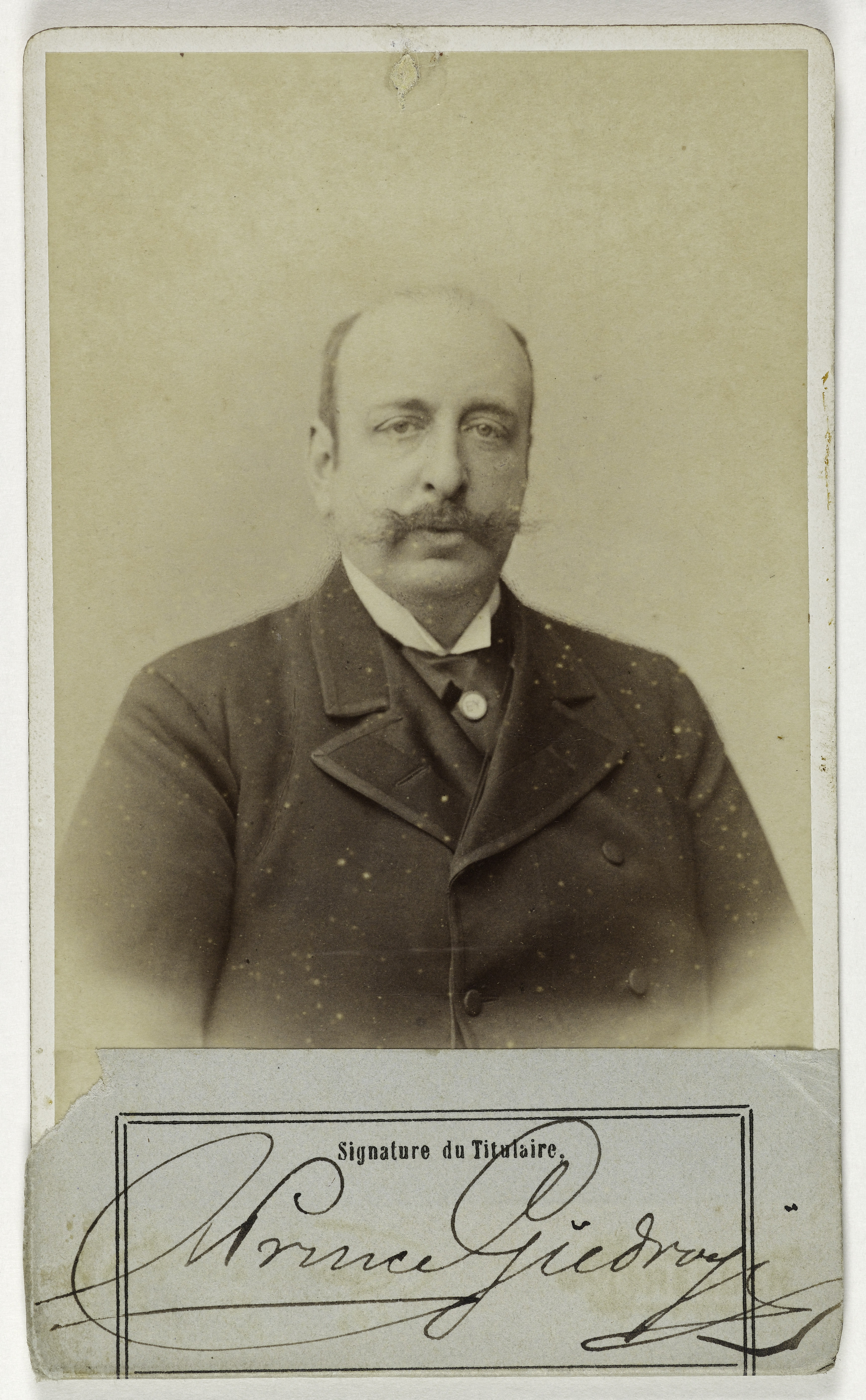 Anonyme, Portrait du Prince Giedroyc ou Giedroye, peintre