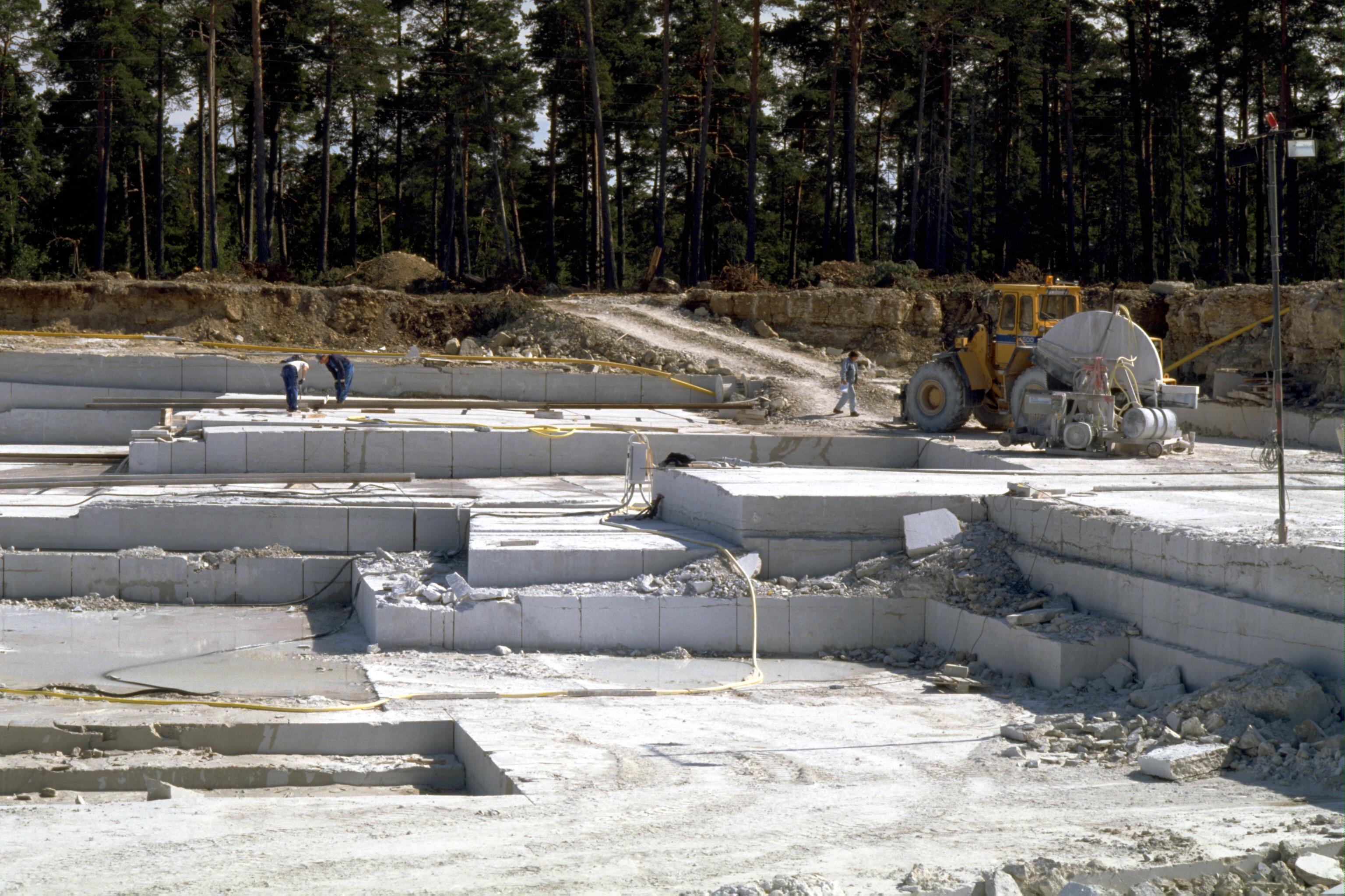 Bengt A Lundberg, Norrvange stenbrott