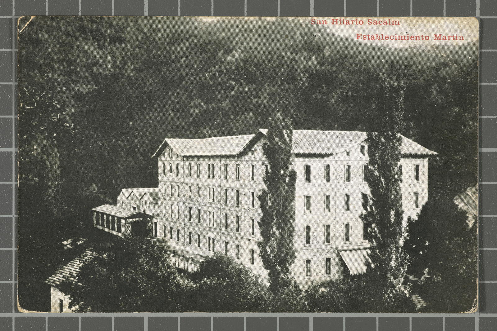 Desconegut, San Hilario Sacalm. Establecimiento Martin