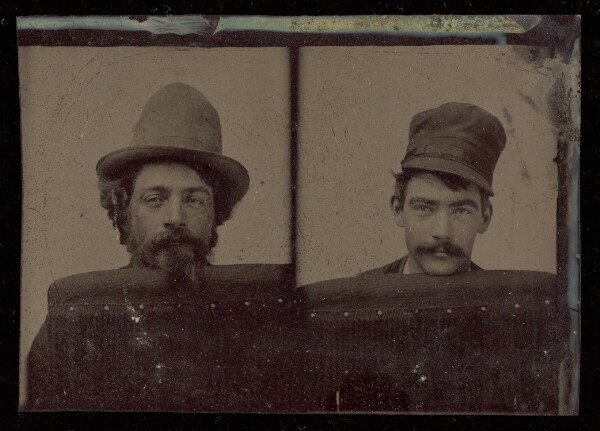 Unknown, [Individual Portraits of Two Men]