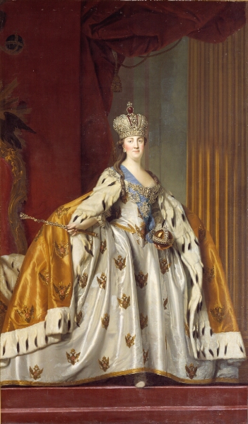 Vigilius Eriksen, Katharina II af Rusland i kroningsdragt