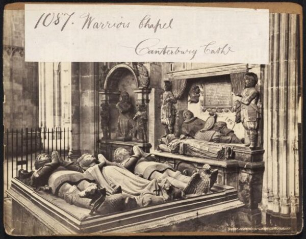 Francis Frith, Warriors Chapel.  Canterbury Cath'l
